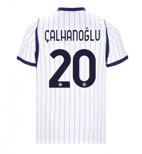 Inter Milan Hakan Calhanoglu #20 Venkovní Dres 2026-27 Krátký Rukáv Inter Milan Hakan Calhanoglu #20 Venkovní Dres 2026-27 Krátký Rukáv